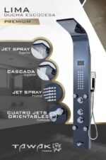 Ducha Escocesa Columna Jets Hidromasaje Duchador Lima Tawak - Image 7