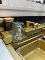 Bacha Cocina Smart Led Inteligente 80cm Tawak Inoxidable 304 Dorado - Image 4