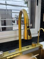 Bacha Cocina Smart Led Inteligente 80cm Tawak Inoxidable 304 Dorado - Image 5