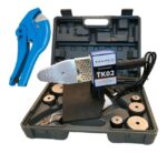 Termofusora Agua Gas Tawak 800 W + 6 Boq + Tijera + Maletin