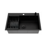 Bacha Pileta Cocina 75cm Acero Inox 304 Pulido Delta Tawak - Image 2