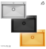 Bacha Pileta Cocina 55cm Acero Inox 304 Pulido Delta Tawak - Image 8