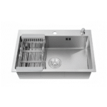 Bacha Pileta Cocina 55cm Acero Inox 304 Pulido Delta Tawak - Image 2
