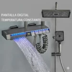 Columna Ducha Inteligente Smart Led Inoxidable Genova Tawak - Image 5