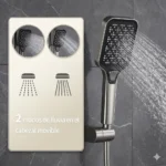 Columna Ducha Inteligente Smart Led Inoxidable Genova Tawak - Image 6