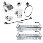 Combo Set de Accesorios AC07+ 2 Estantes
