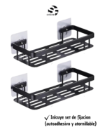 Combo Set de Accesorios AC11Black+ 2 Estantes - Image 3